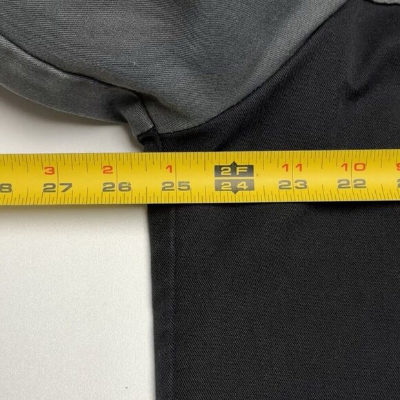 Dickies Jacket Mens XL Black.Gray Full Zip Shop Mechanic Quilted Lined Canvas - Picture 16 of 16